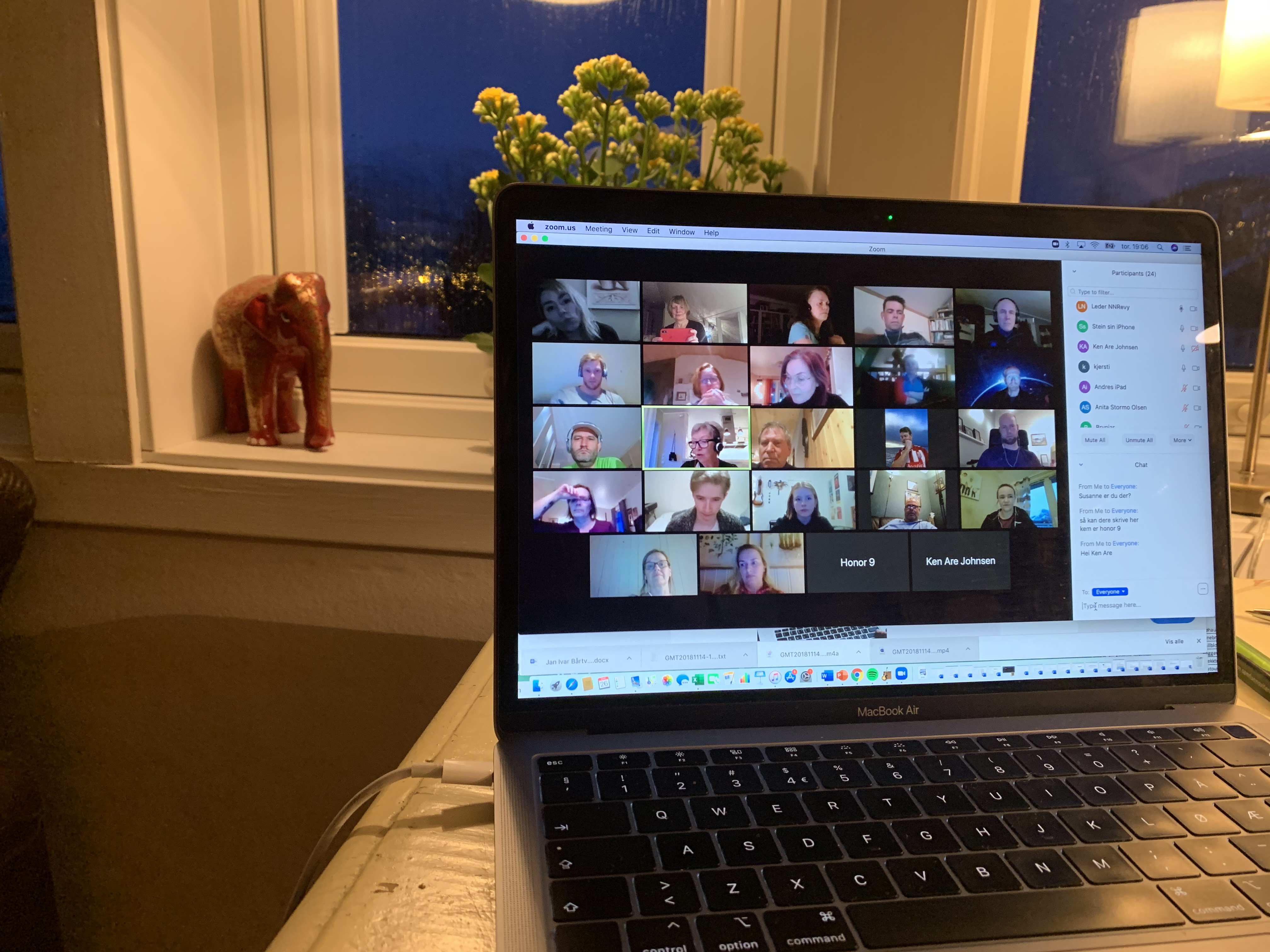 bilde av zoommøte
