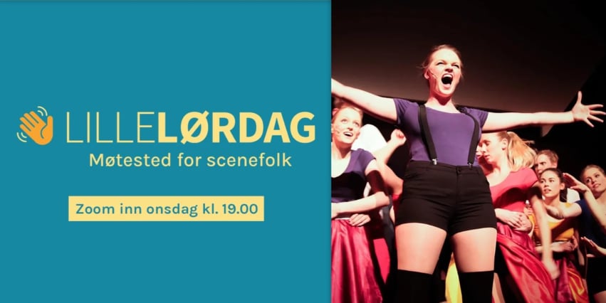 Plakat Lillelørdag og TONO